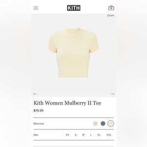 Kith women mulberry II Tee